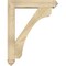Ekena Millwork Legacy Arts and Crafts Rough Sawn Bracket w/ Offset Brace, Douglas Fir, 6"W x 28"D x 36"H BKT0604X28X36LEC03RDF - alternate 3